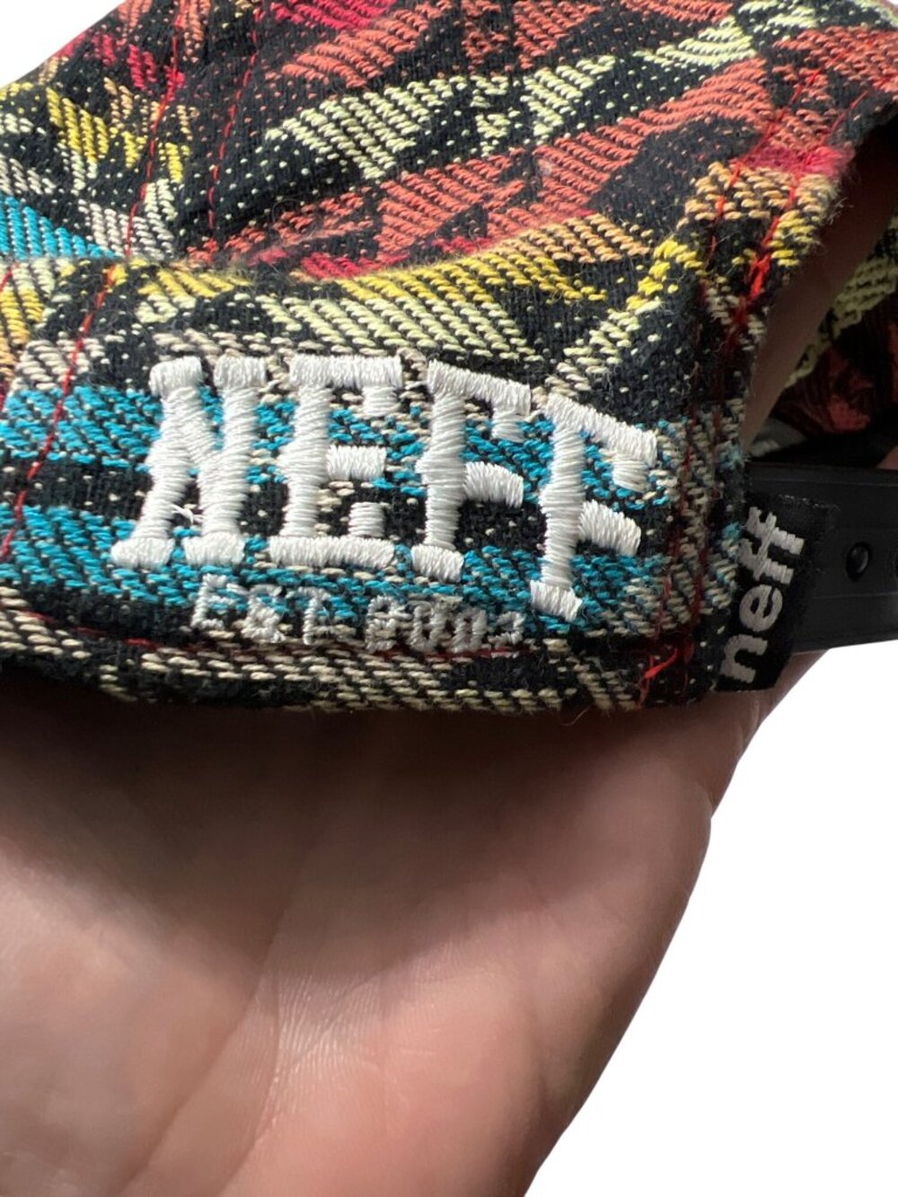 Neff Adjustable Snapback Hat - Picture 2 of 7